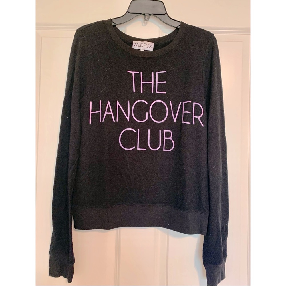 Wildfox Hangover Club Baggy Beach Jumper